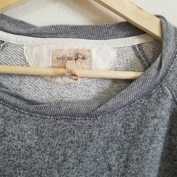 Aritzia Wilfred Free Rachel Grey Heathered Crew - Picture 6 of 10